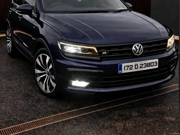 Volkswagen Tiguan SUV, Diesel, 2017, Blue