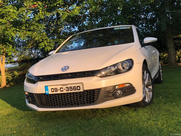 Volkswagen Scirocco Hatchback, Petrol, 2009, White
