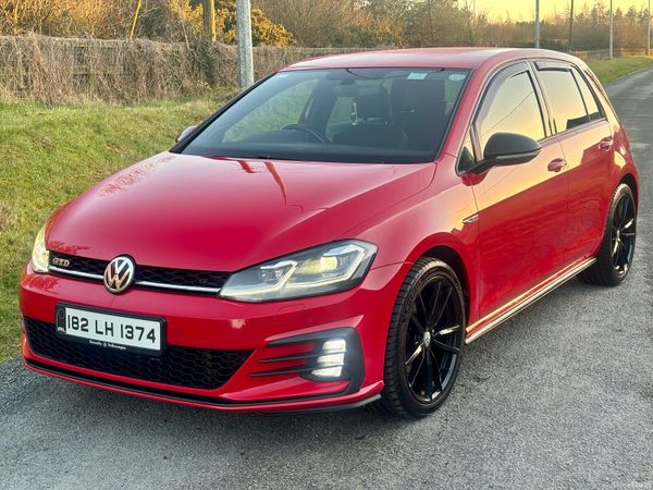 Volkswagen Golf Hatchback, Diesel, 2018, Red