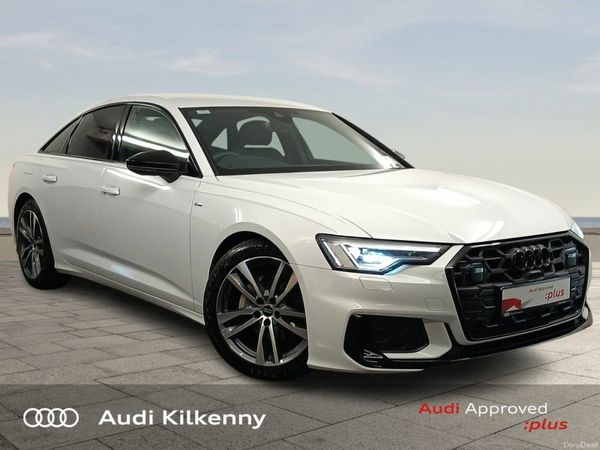 Audi A6 Saloon, Diesel Hybrid, 2025, White