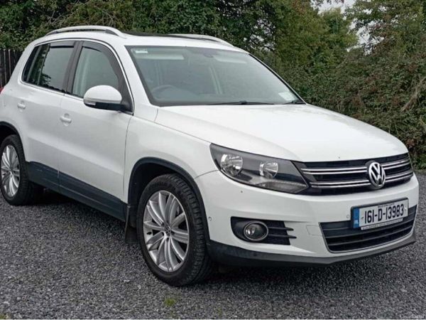 Volkswagen Tiguan SUV, Diesel, 2016, White