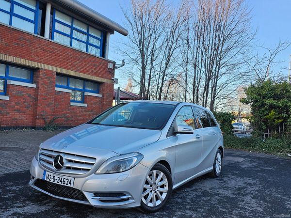 Mercedes-Benz B-Class MPV, Petrol, 2014, Silver