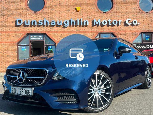 Mercedes-Benz E-Class Coupe, Diesel, 2020, Blue