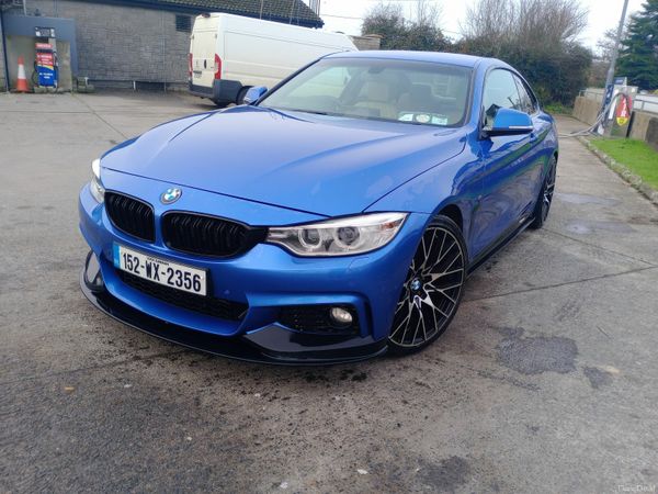 BMW 4-Series Coupe, Diesel, 2015, Blue