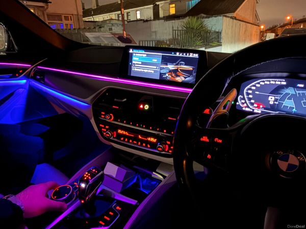 BMW 5-Series Saloon, Diesel, 2017, Black