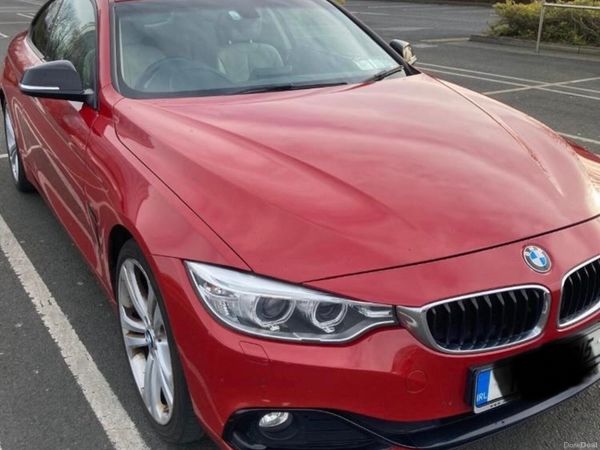 BMW 4-Series Coupe, Diesel, 2015, Red