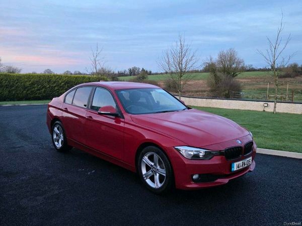 BMW 3-Series Saloon, Diesel, 2014, Red