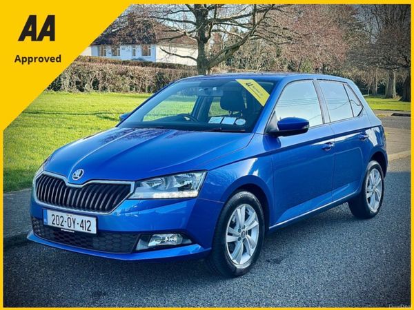 Skoda Fabia Hatchback, Petrol, 2020, Blue