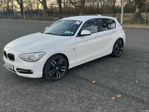 BMW 1-Series Hatchback, Petrol, 2014, White