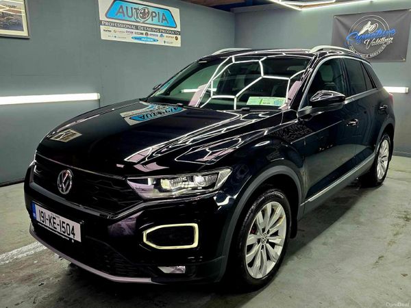 Volkswagen T-Roc SUV, Petrol, 2019, Black
