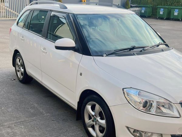 Skoda Fabia Estate, Diesel, 2012, White