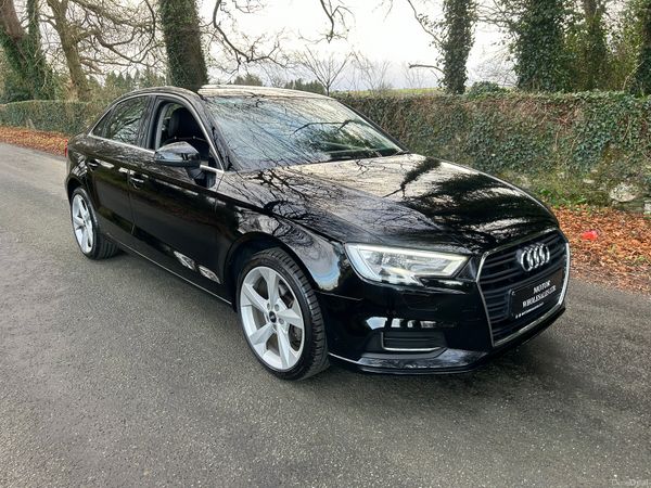 Audi A3 Saloon, Petrol, 2017, Black