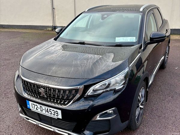 Peugeot 3008 SUV, Diesel, 2017, Black