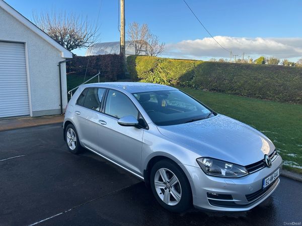 Volkswagen Golf Hatchback, Diesel, 2016, Silver
