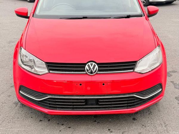 Volkswagen Polo Hatchback, Petrol, 2016, Red