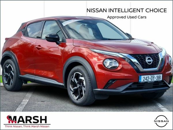 Nissan Juke SUV, Petrol, 2024, Red
