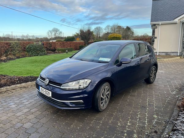Volkswagen Golf Hatchback, Diesel, 2019, Blue