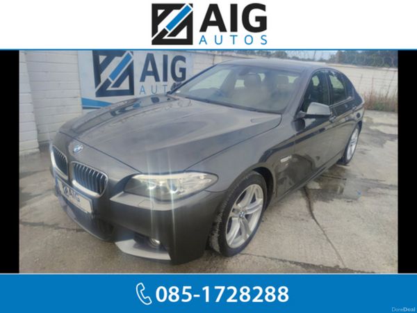 BMW 5-Series Saloon, Diesel, 2016, Grey