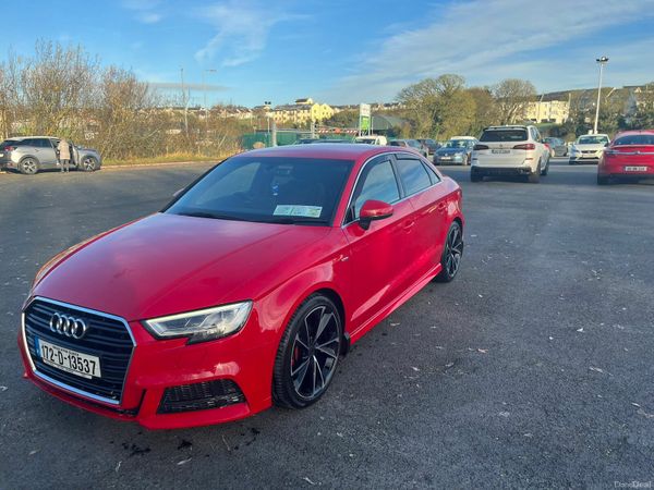 Audi A3 Saloon, Diesel, 2017, Red