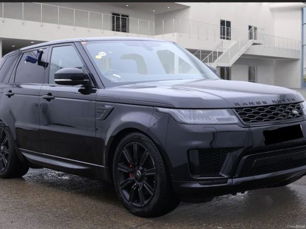 Land Rover Range Rover Sport SUV, Petrol Hybrid, 2020, Black
