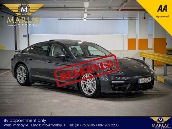 Porsche Panamera Hatchback, Petrol Plug-in Hybrid, 2018, Grey