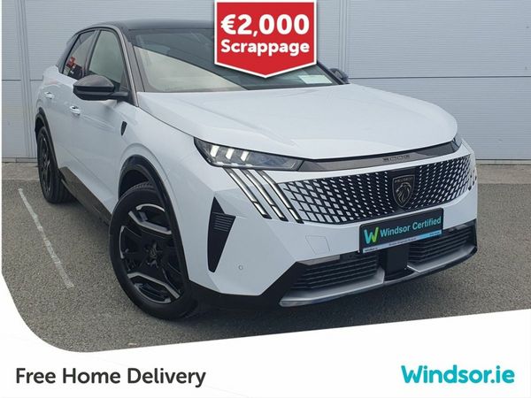 Peugeot 3008 SUV, Electric, 2025, White