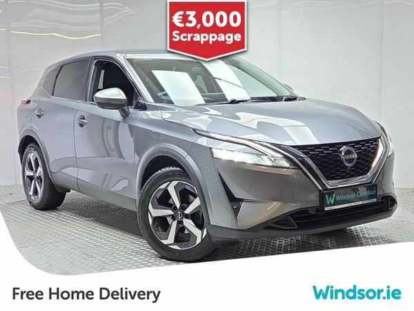 Nissan Qashqai MPV, Petrol Hybrid, 2022, Grey