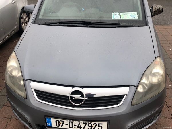 Opel Zafira MPV, Petrol, 2007, Grey