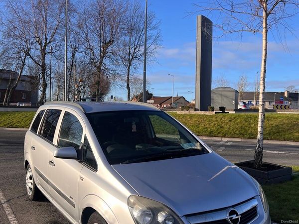 Opel Zafira MPV, Petrol, 2008, Silver