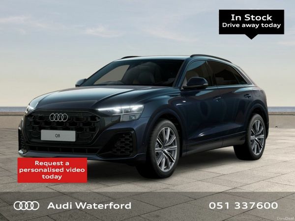 Audi Q8 SUV, Petrol Plug-in Hybrid, 2026, Blue