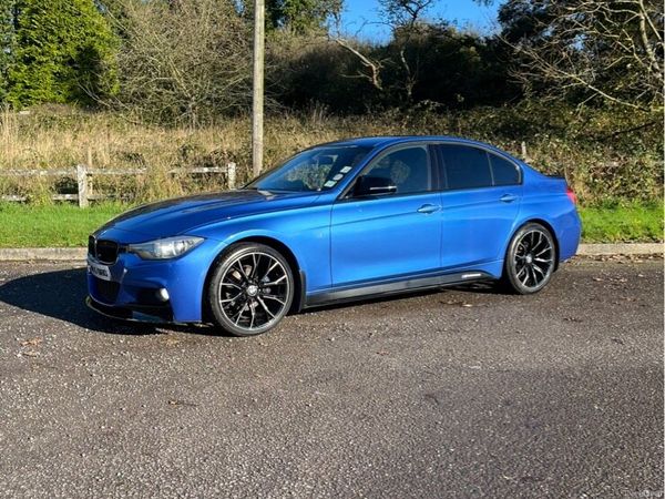 BMW 3-Series Saloon, Diesel, 2014, Blue