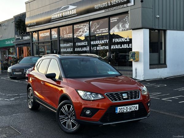 SEAT Arona SUV, Petrol, 2020, Orange
