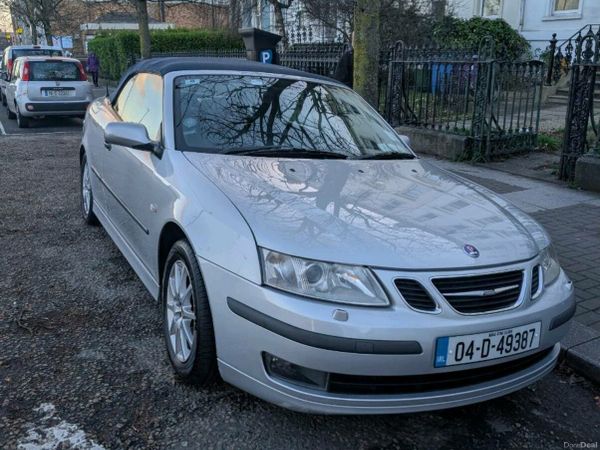 Saab 9-3 Convertible, Petrol, 2004, Silver
