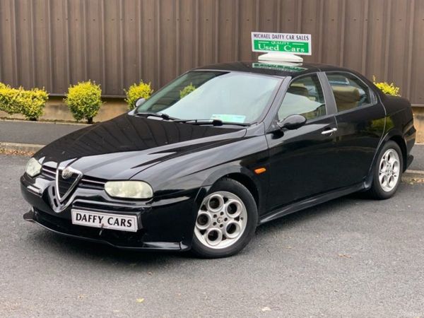 Alfa Romeo 156 Saloon, Petrol, 2003, Black