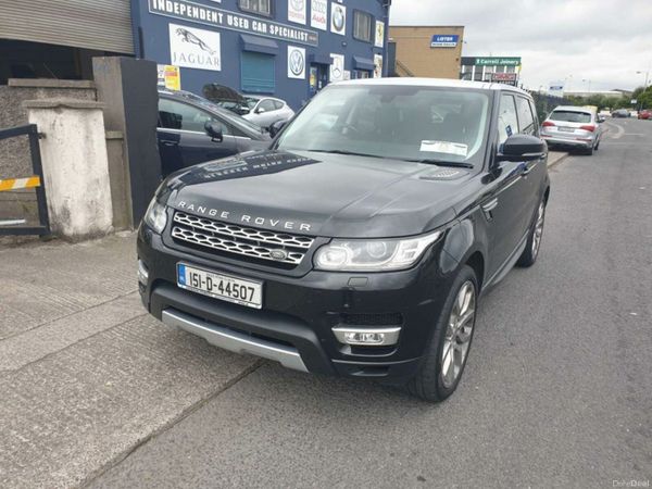 Land Rover Range Rover Sport SUV, Diesel, 2015, Black