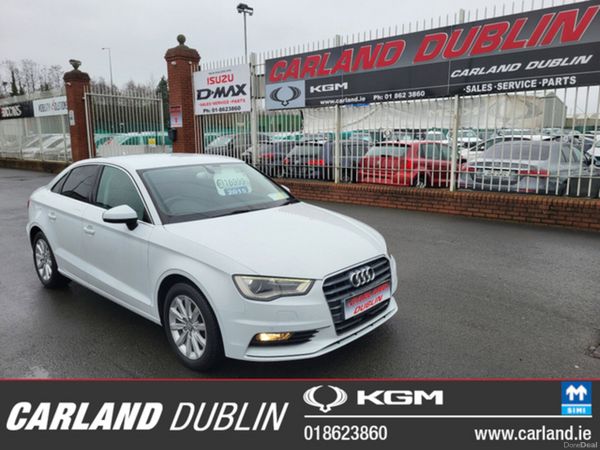 Audi A3 Saloon, Petrol, 2015, White