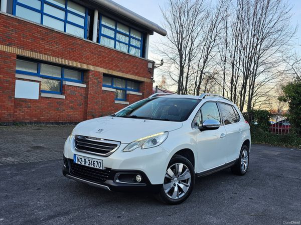 Peugeot 2008 Estate, Petrol, 2014, White