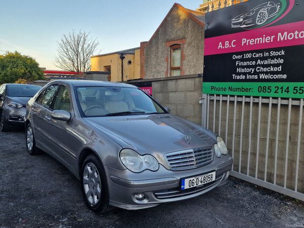 Mercedes-Benz C-Class Saloon, Petrol, 2006, Silver