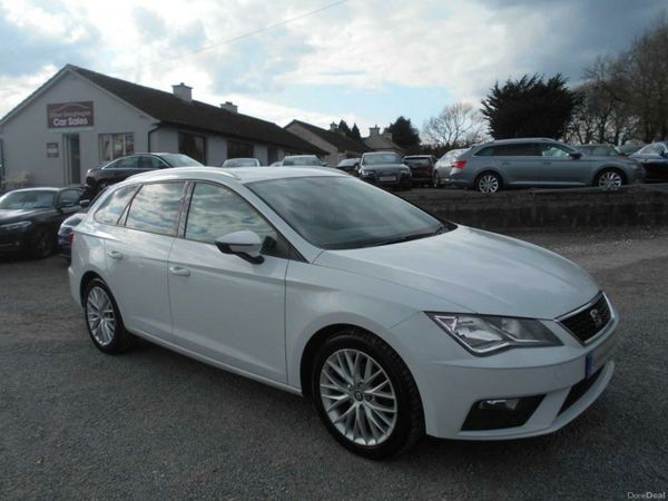 SEAT Leon Estate, Diesel, 2018, White