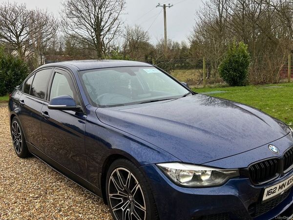 BMW 3-Series Saloon, Diesel, 2016, Blue