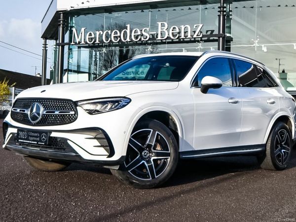 Mercedes-Benz GLC SUV, Diesel Plug-in Hybrid, 2023, White