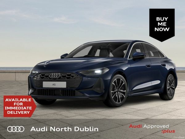 Audi A5 Saloon, Petrol Plug-in Hybrid, 2026, Blue