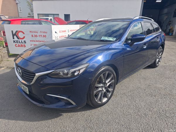 Mazda Mazda6 Estate, Diesel, 2015, Blue