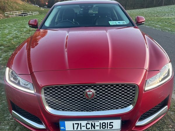 Jaguar XF Saloon, Diesel, 2017, Red