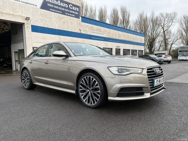 Audi A6 Saloon, Diesel, 2017, Yellow