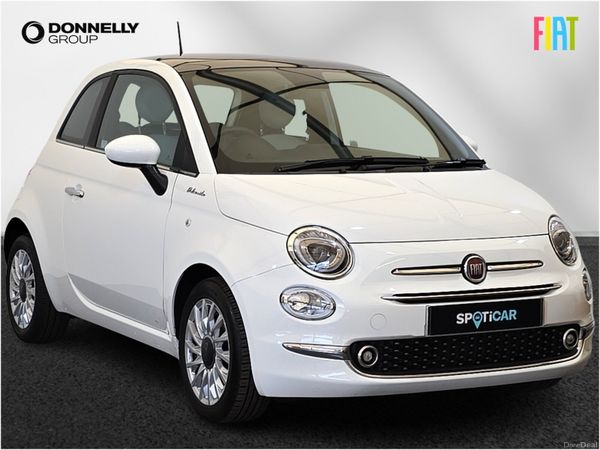 Fiat 500 Hatchback, Petrol, 2022, White