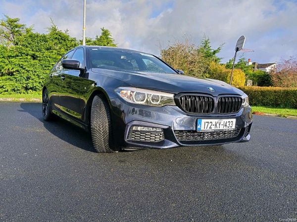 BMW 5-Series Saloon, Diesel, 2017, Black