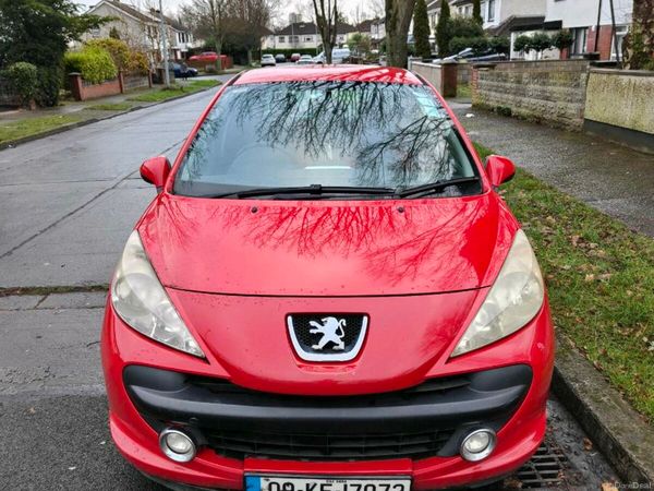 Peugeot 207 Hatchback, Diesel, 2009, Red