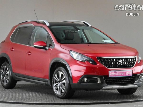 Peugeot 2008 SUV, Diesel, 2018, Red