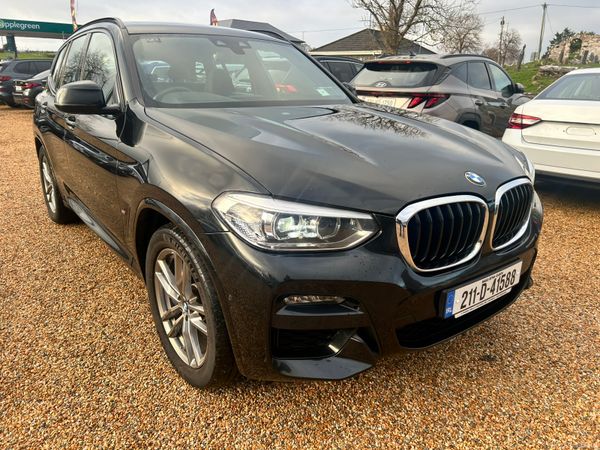 BMW X3 SUV, Petrol Plug-in Hybrid, 2021, Black